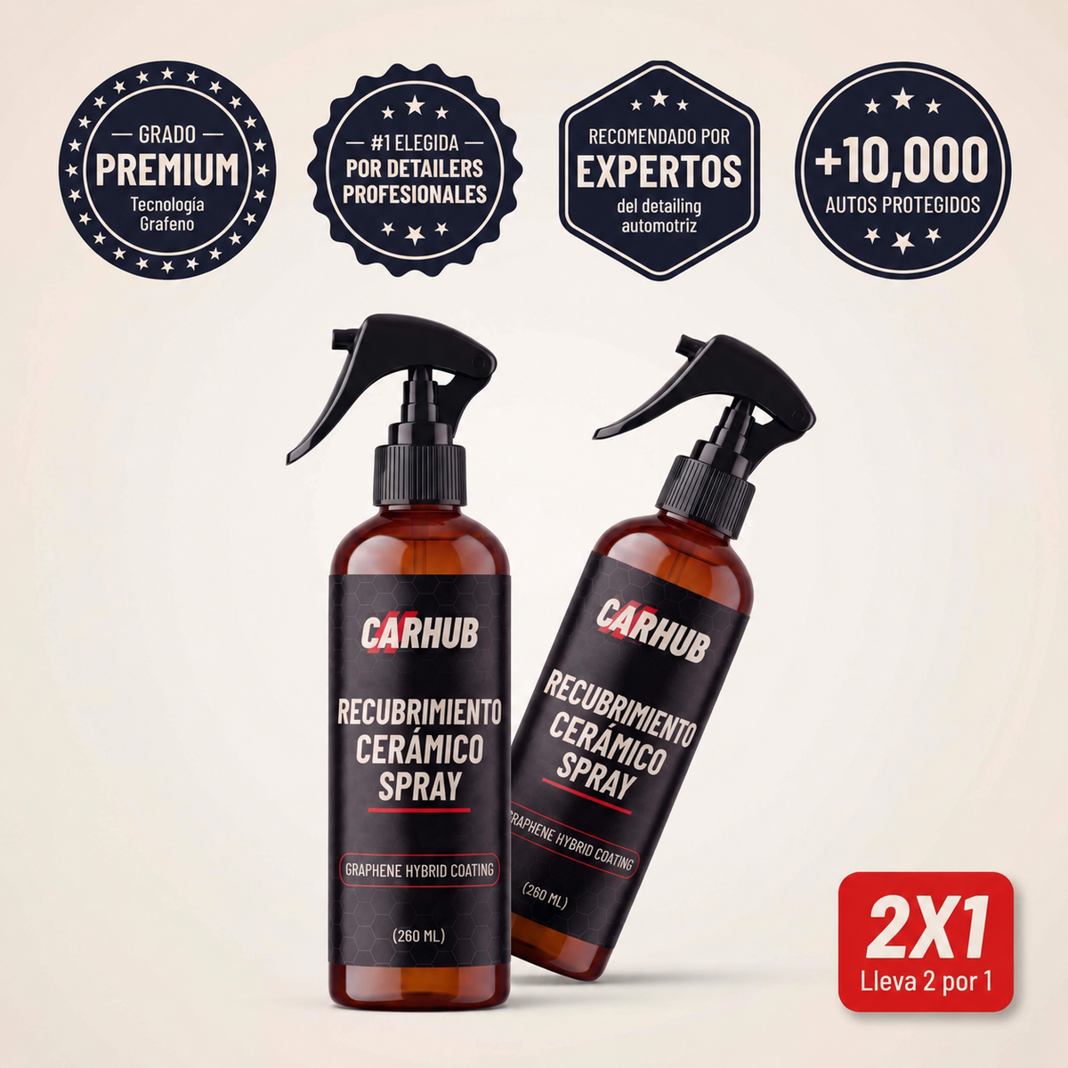 2x1 Recubrimiento Cerámico + Toalla Microfibra de Regalo