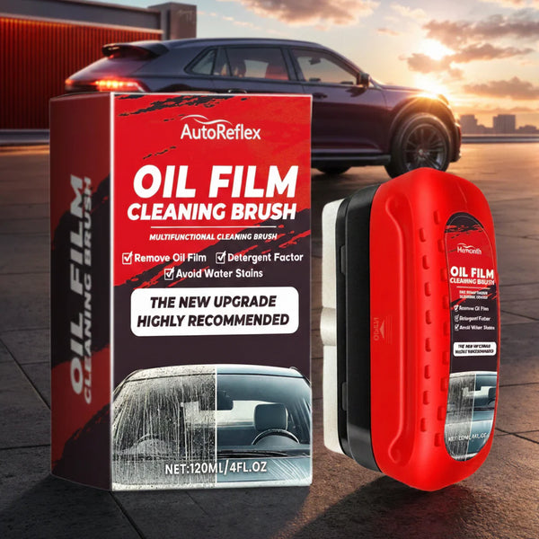 OilFilm® - Limpiador de Parabrisas Profesional | Toalla De Microfibra Gruesa Regalo